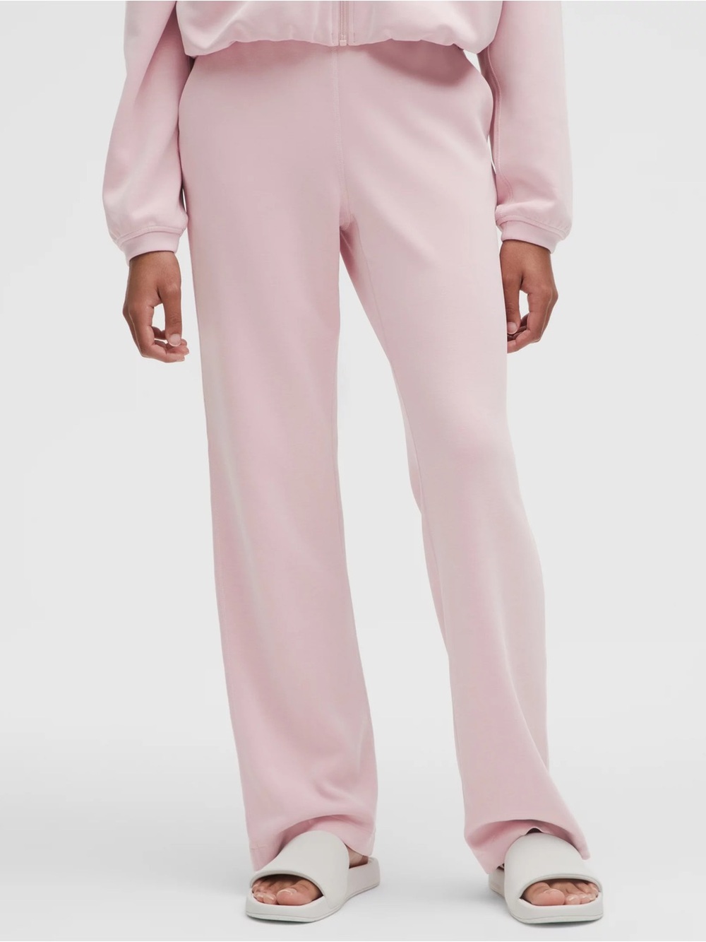 Lululemon Softstreme HR Straight Leg Pant Pink Size 12